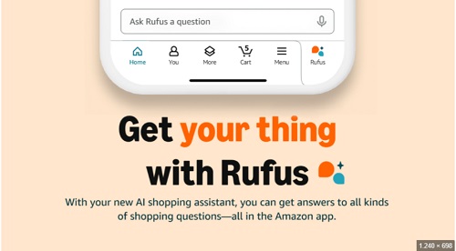 Amazon has called its latest AI assistant Rufus